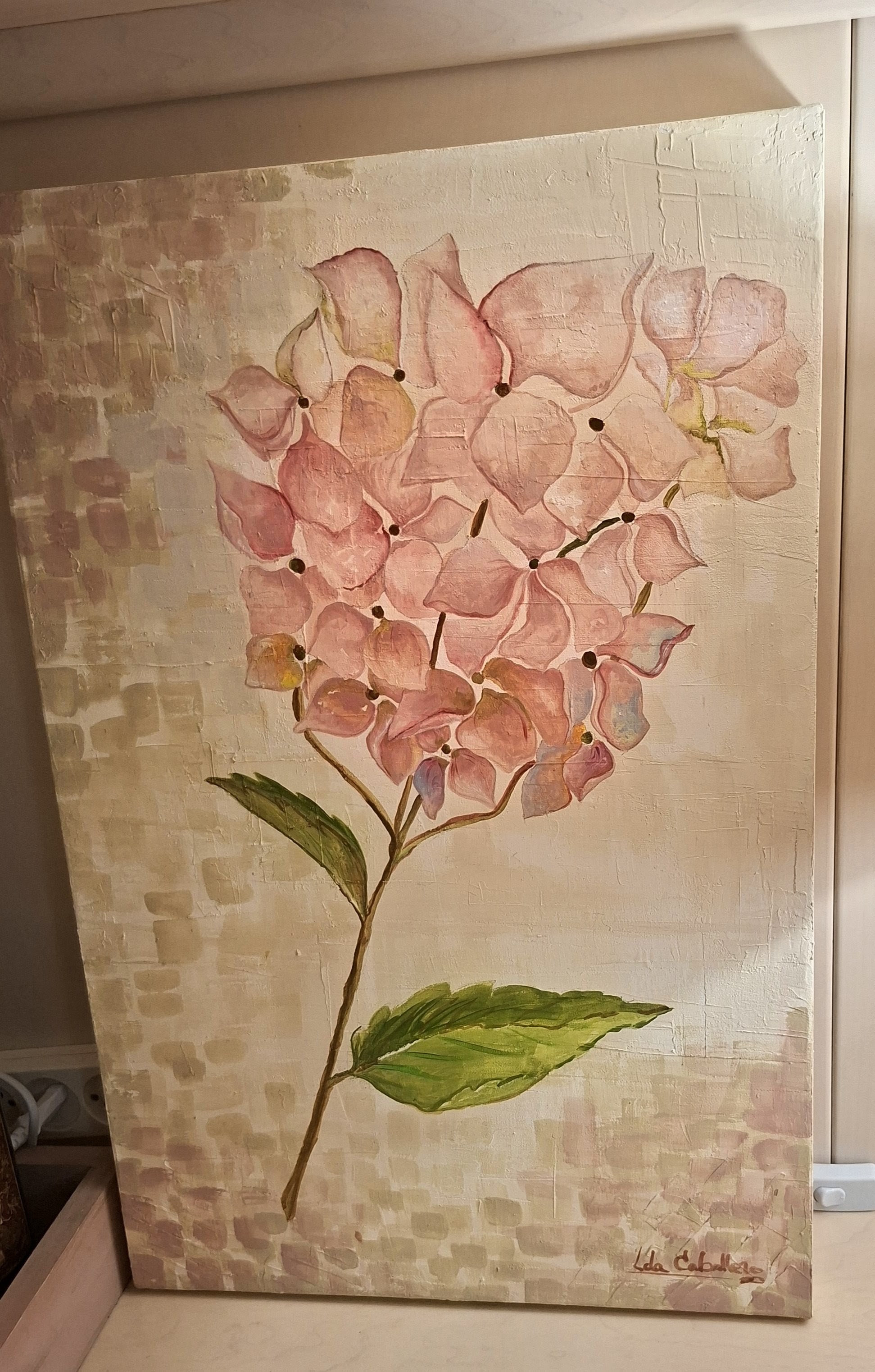Lienzo de 60x40 pintura con Acrílicos. Pieza Unica