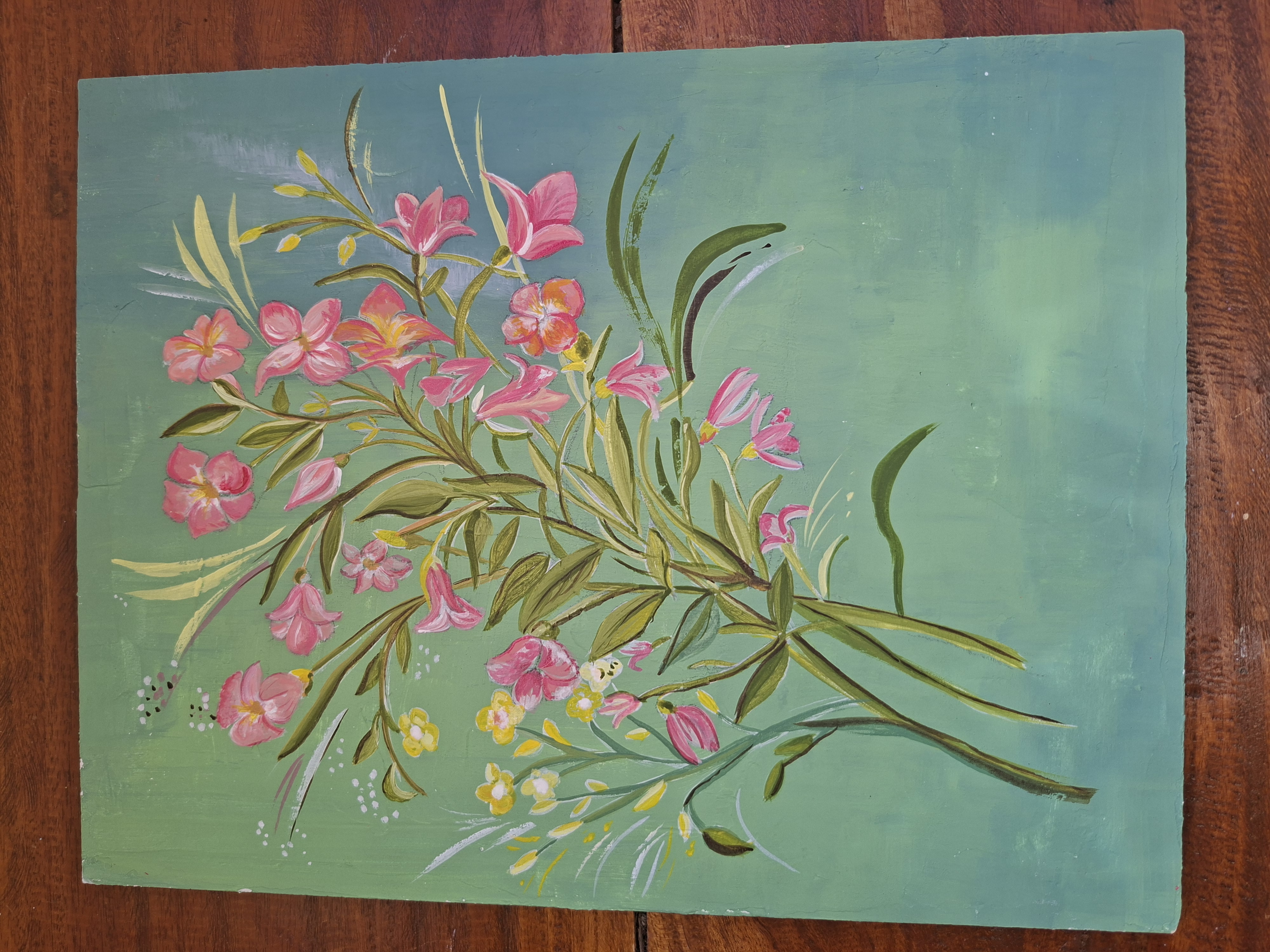 Acrílico sobre tablero 40x23